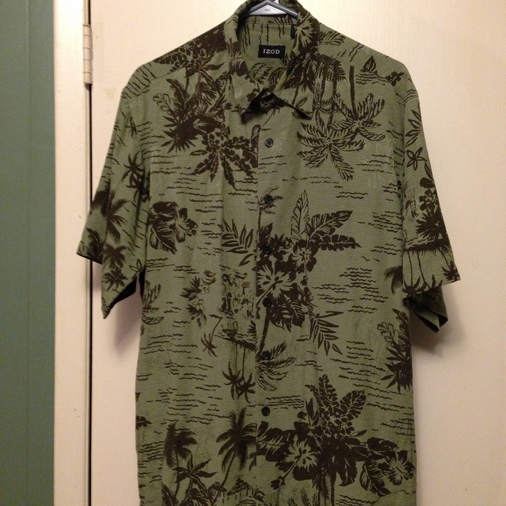 Men's Silk Shirt Izod